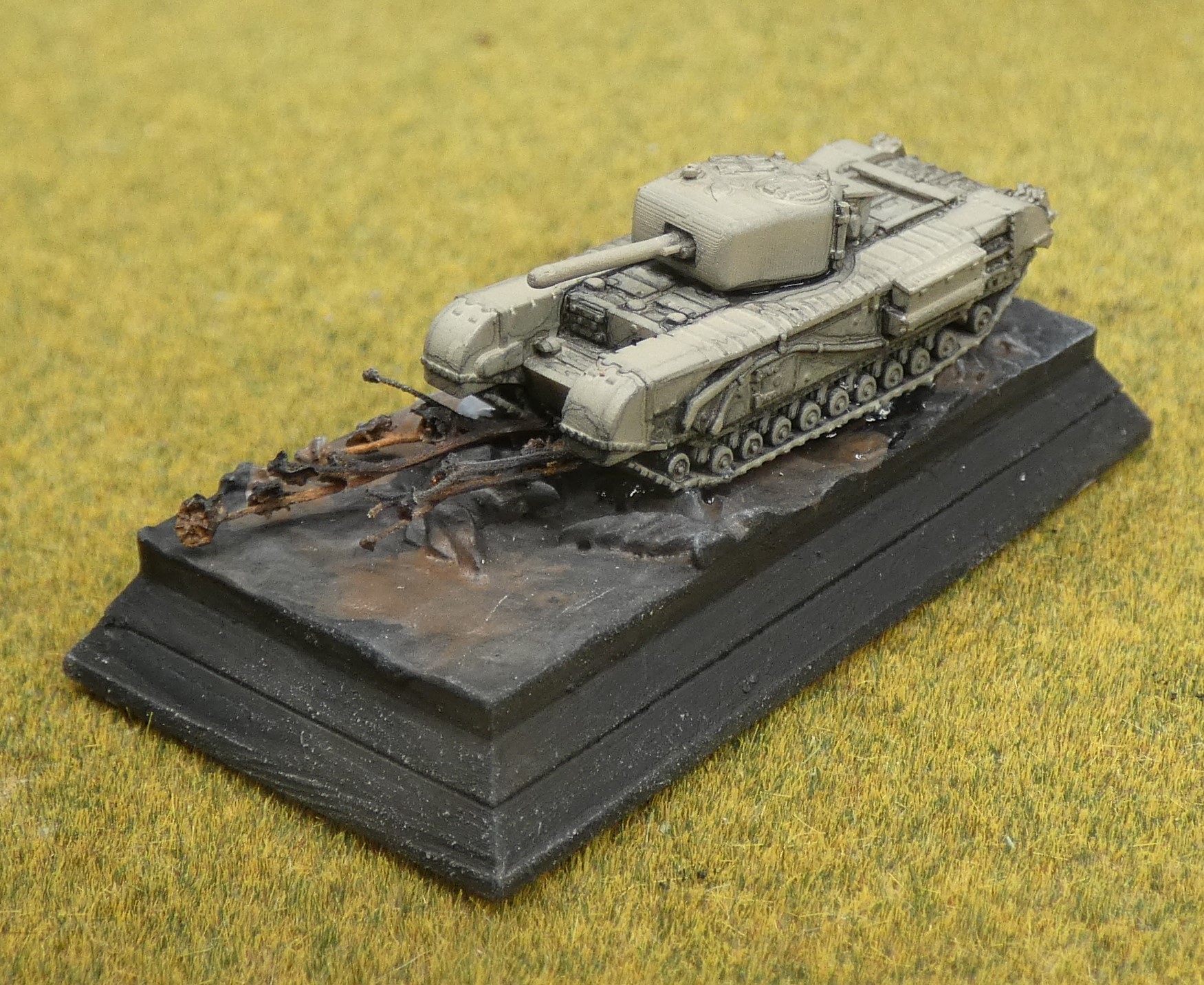 BS0014 Churchill MK IV Cast turret 6 pdr